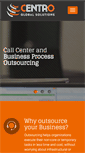 Mobile Screenshot of centroglobalsolutions.com